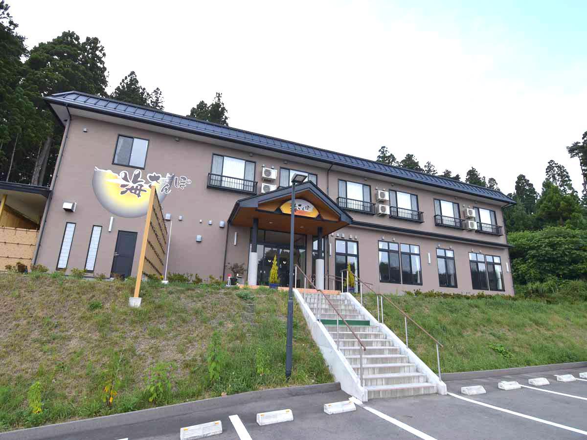ホテル Umisanpo 大船渡市 エクステリア 写真